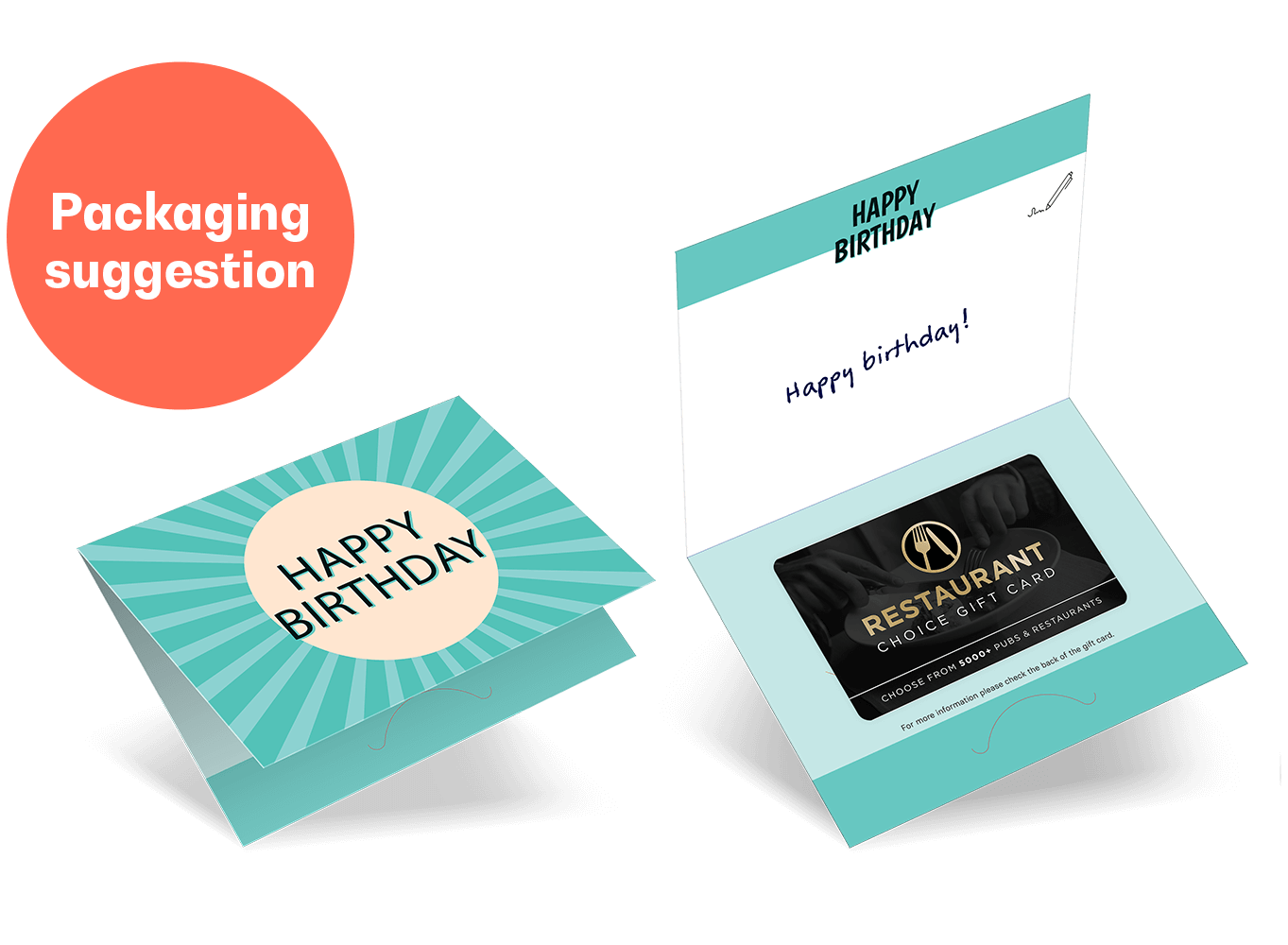 Restaurant gift card